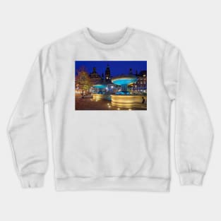 Sheffield Town Hall & Entrance to Peace Gardens Crewneck Sweatshirt